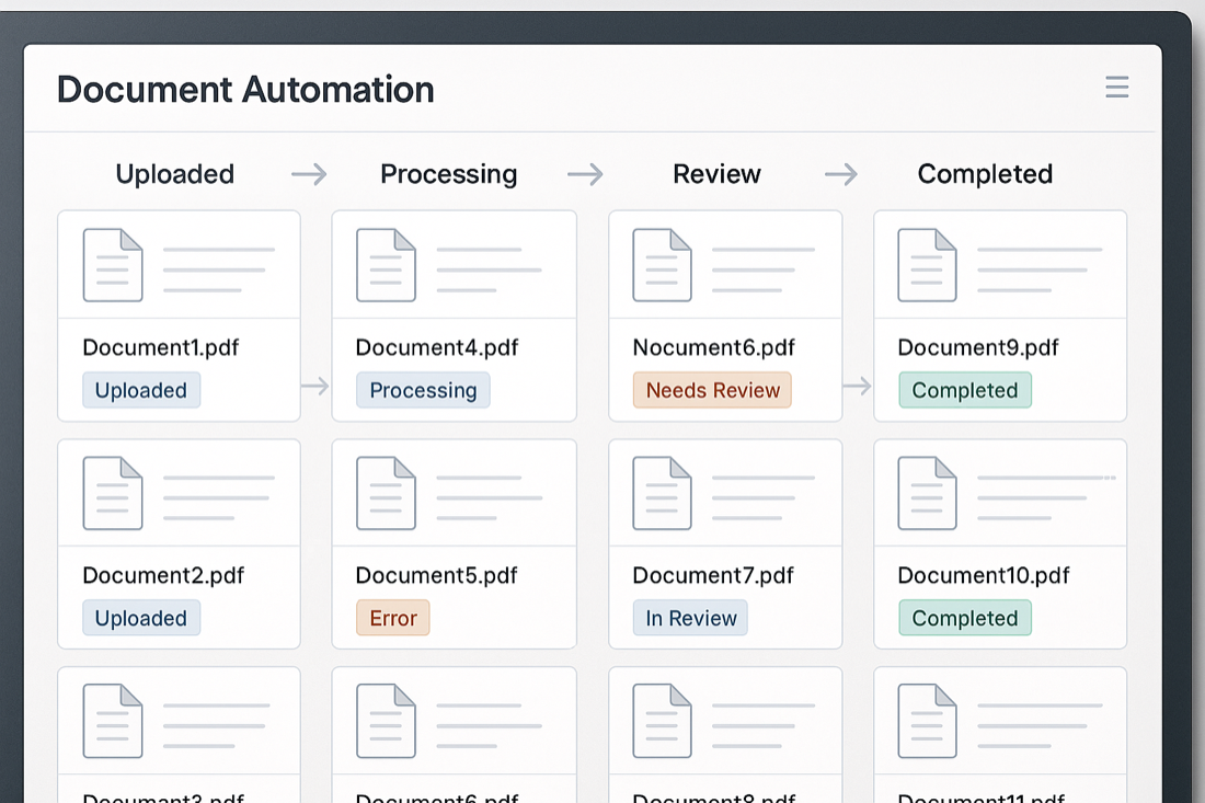 Document Automation — Ideiosoft project