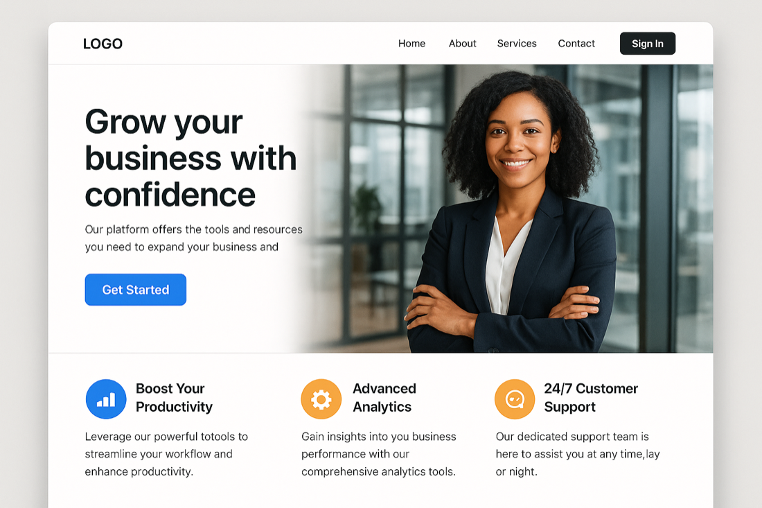 Corporate Website — Ideiosoft project