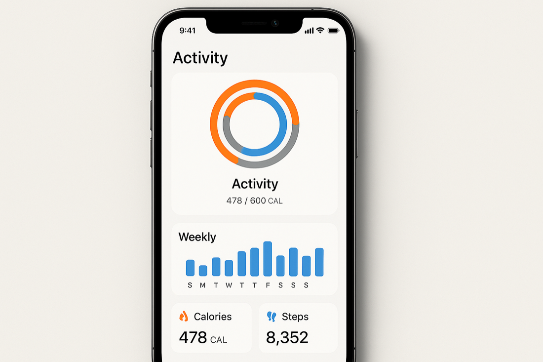 Fitness Tracker App — Ideiosoft project